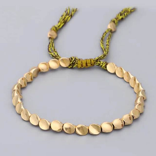 2-Pack: Handmade Copper Bead Bracelet by DailySale
