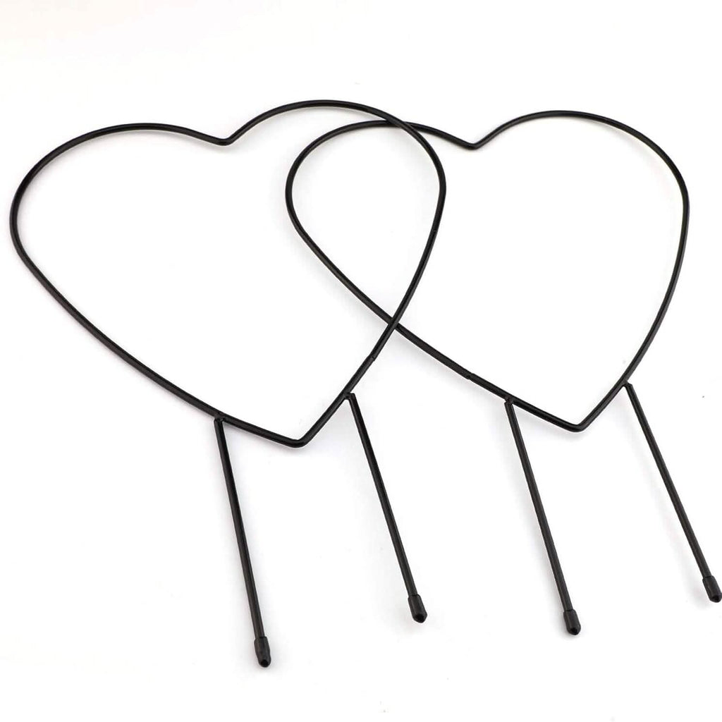 2-Pack: Heart-Shaped Plant Support Stake by DailySale