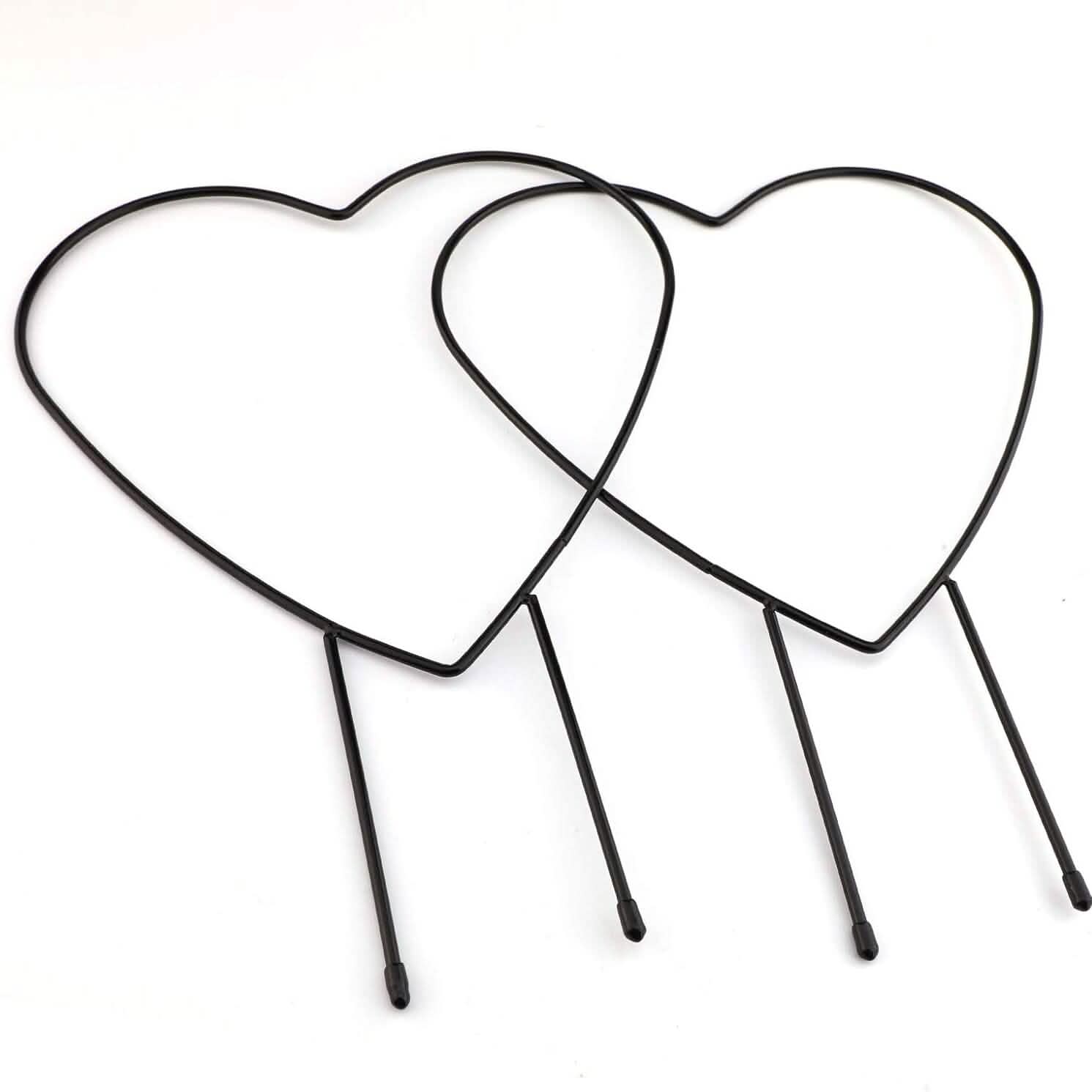 2-Pack: Heart-Shaped Plant Support Stake by DailySale