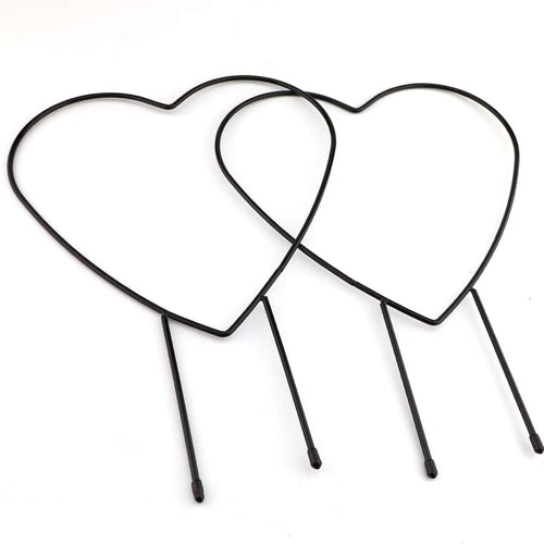 2-Pack: Heart-Shaped Plant Support Stake by DailySale