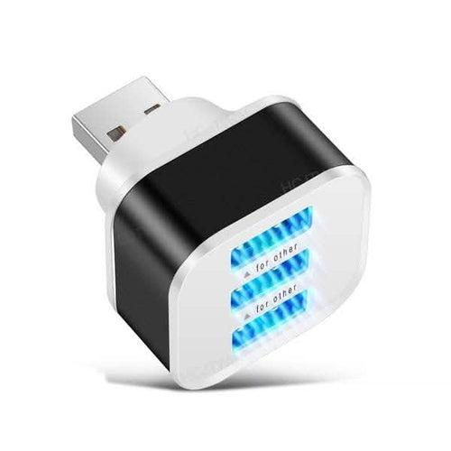 2-Pack: High Speed USB HUB 3 Ports Splitter by DailySale