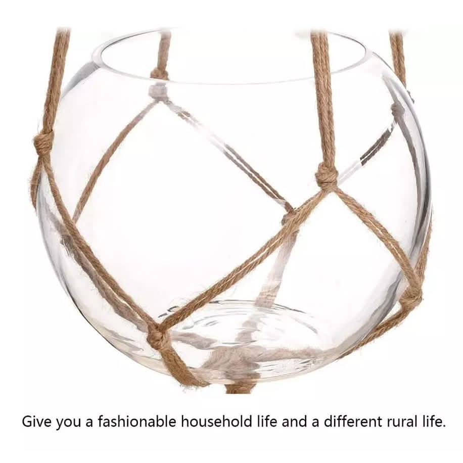 2-Pack: Indoor Outdoor Hanging Pot Rope Net Macrame Plant Hanger by DailySale
