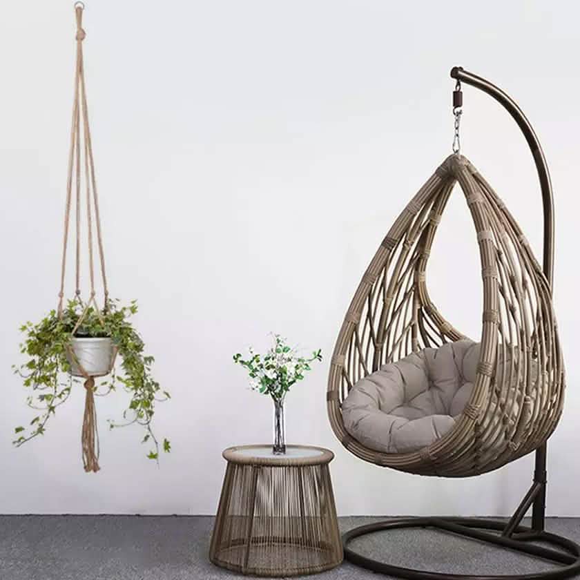 2-Pack: Indoor Outdoor Hanging Pot Rope Net Macrame Plant Hanger by DailySale
