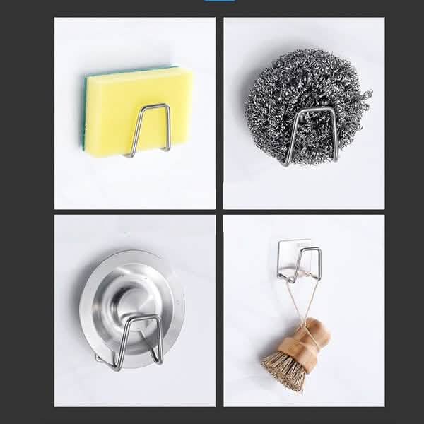 2-Pack: Kitchen Stainless Steel Sink Sponge Holder by DailySale