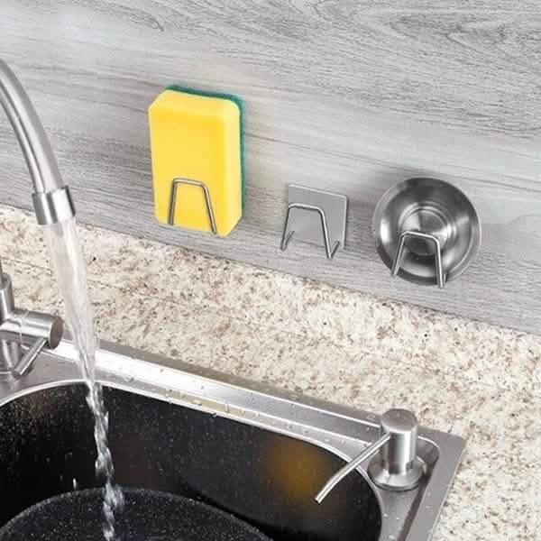 2-Pack: Kitchen Stainless Steel Sink Sponge Holder by DailySale