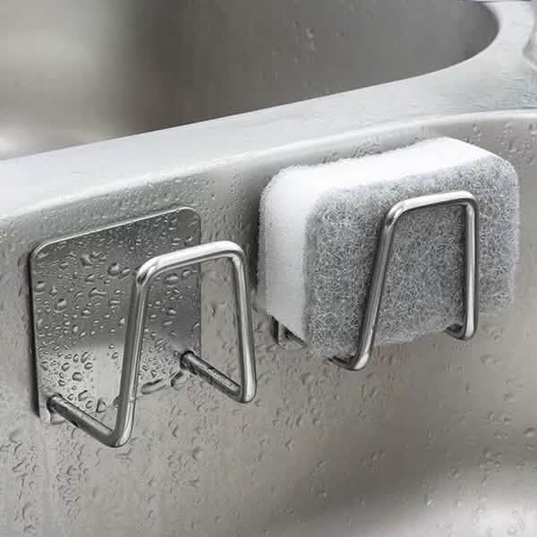 2-Pack: Kitchen Stainless Steel Sink Sponge Holder by DailySale