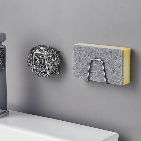 2-Pack: Kitchen Stainless Steel Sink Sponge Holder by DailySale