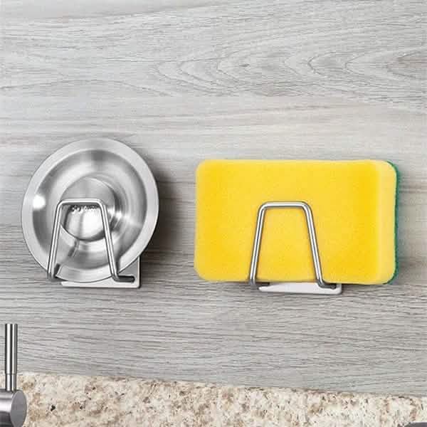 2-Pack: Kitchen Stainless Steel Sink Sponge Holder by DailySale
