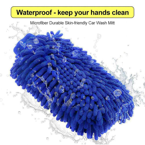 2-Pack: Large Size Microfiber Car Wash Mitt by DailySale