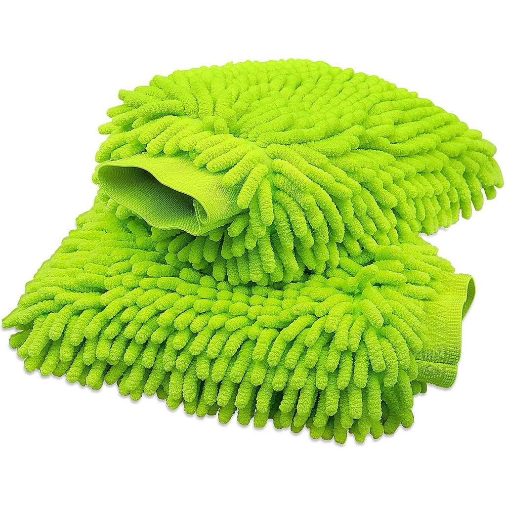 2-Pack: Large Size Microfiber Car Wash Mitt by DailySale