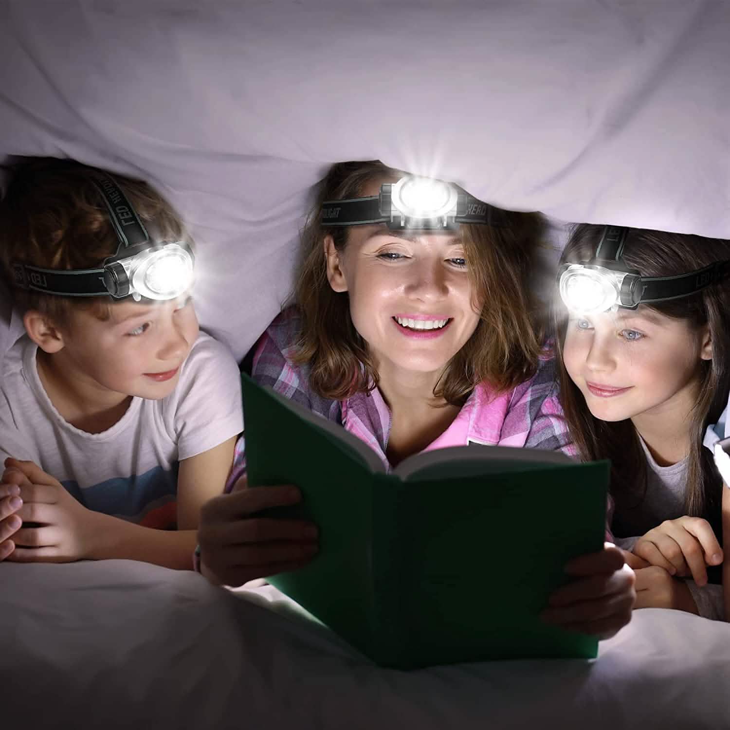 2-Pack: LED Headlamp with 4 Mode Settings by DailySale