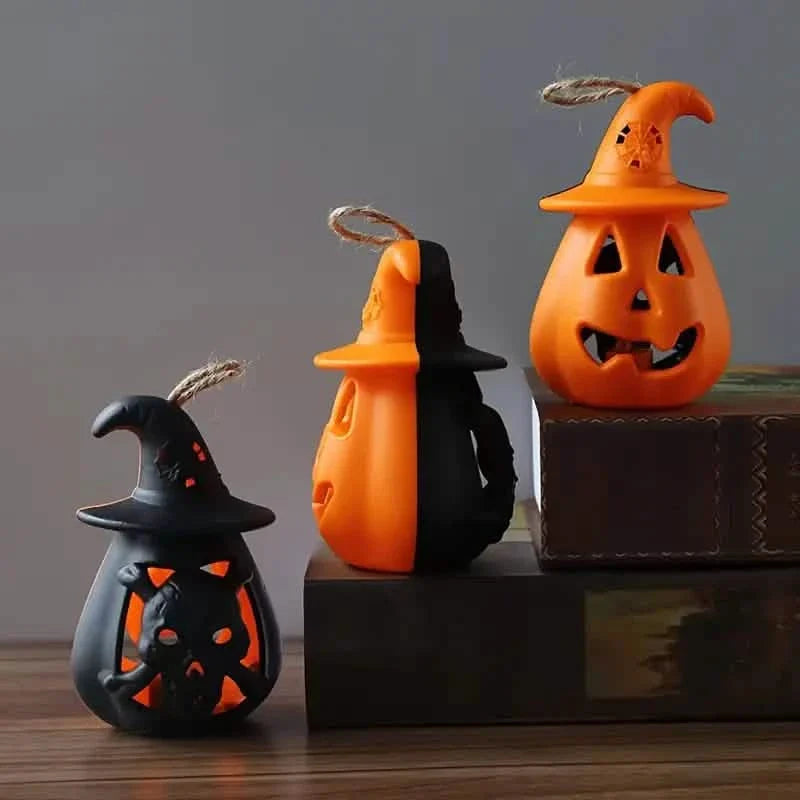 2-Pack: LED Lamp Halloween Pumpkin Light by DailySale