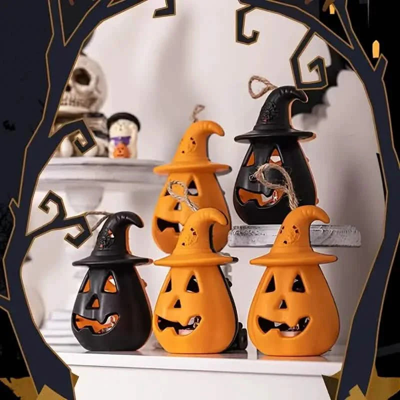 2-Pack: LED Lamp Halloween Pumpkin Light by DailySale