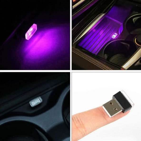 2-Pack: LED Mini Light Car Interior Wireless Atmosphere Light by DailySale