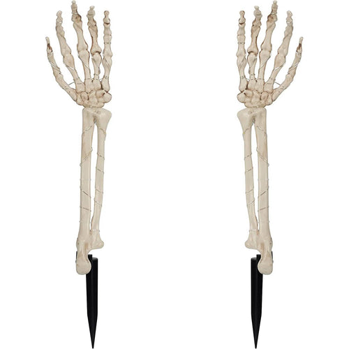 2-Pack: Light Up Skull Arm Stakes by DailySale