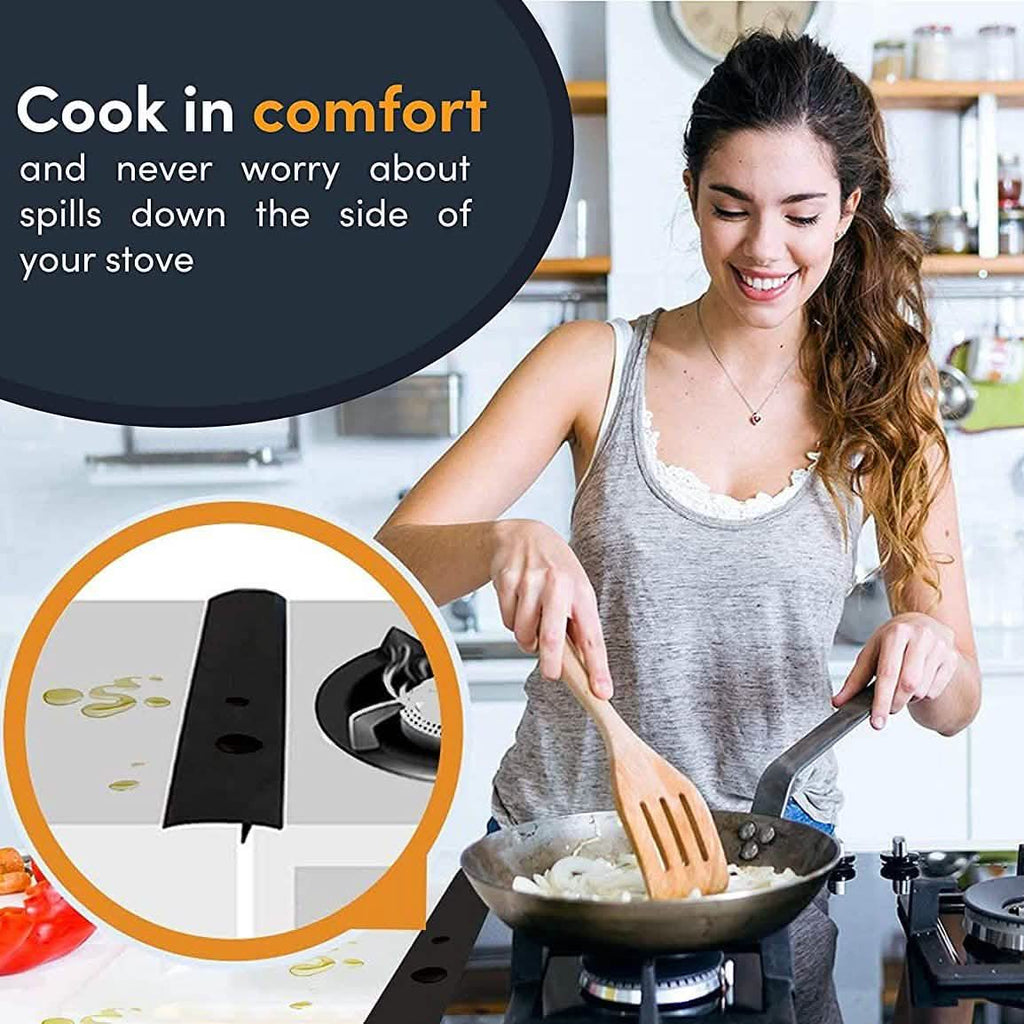 2-Pack: Linda's Silicone Stove Gap Covers by DailySale