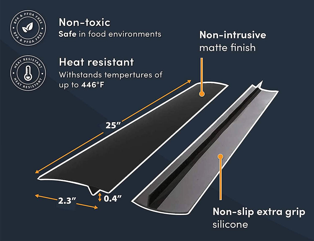 2-Pack: Linda's Silicone Stove Gap Covers by DailySale