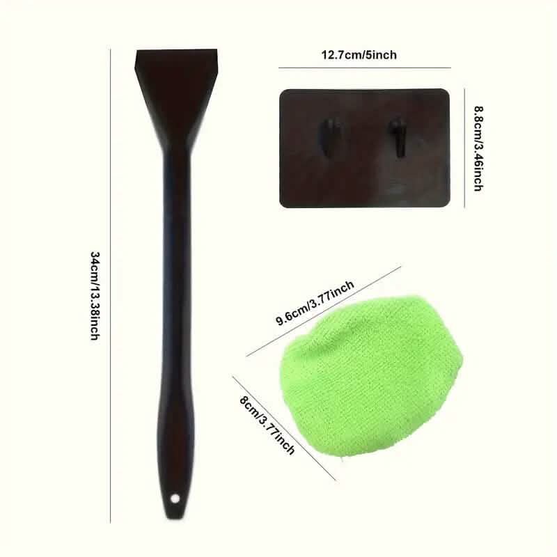 2-Pack: Long Handle Car Window Windshield Cleaner Brush Kit by DailySale