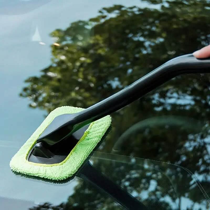 2-Pack: Long Handle Car Window Windshield Cleaner Brush Kit by DailySale