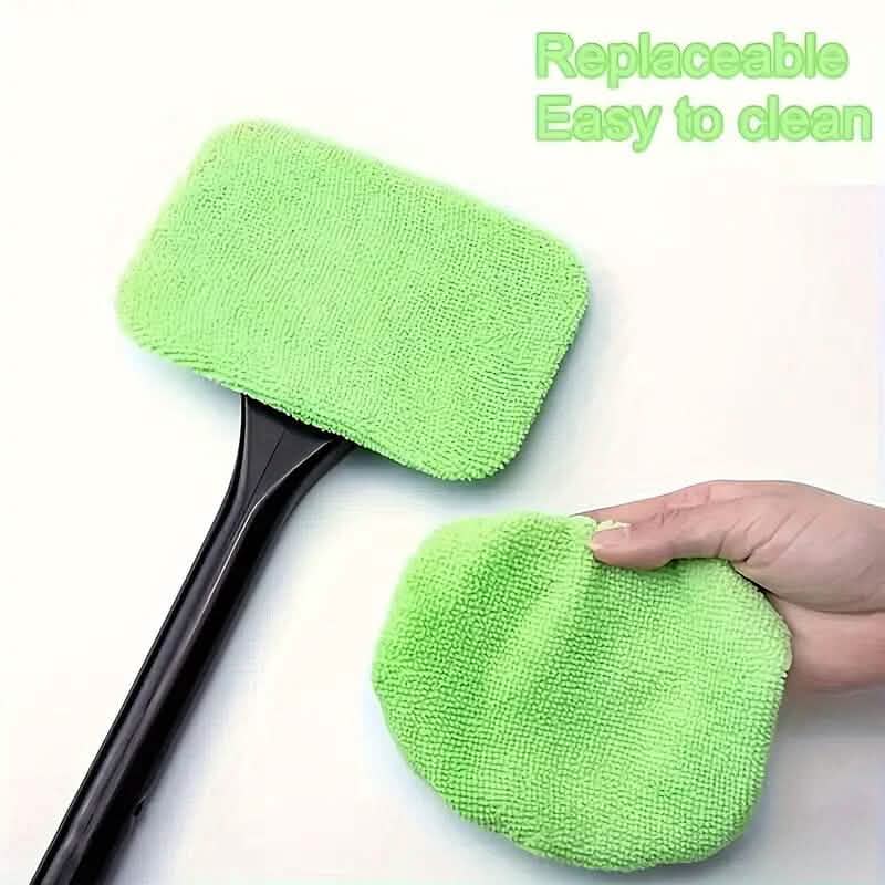 2-Pack: Long Handle Car Window Windshield Cleaner Brush Kit by DailySale