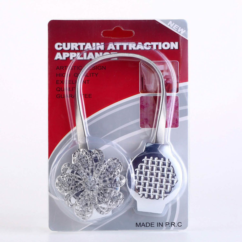 2-Pack: Magnetic Curtain Tiebacks by DailySale