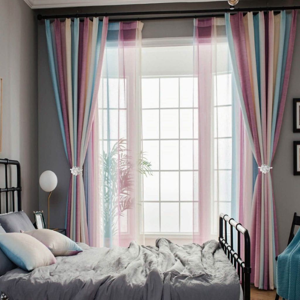2-Pack: Magnetic Curtain Tiebacks by DailySale