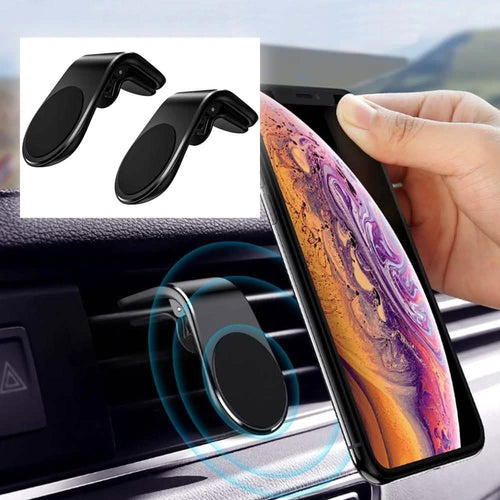 2-Pack: Magnetic Vent Phone Holder - Assorted Colors by DailySale