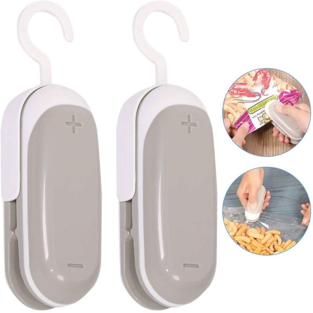 2-Pack: Mempedont Mini Bag Sealer - Heat Sealer for Plastic Bags by DailySale