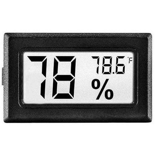 2-Pack: Mini Digital Hygrometer Gauge Indoor Thermometer by DailySale