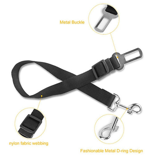 2-Pack: Multipurpose Pet Safety Vehicle Seat Belt by DailySale