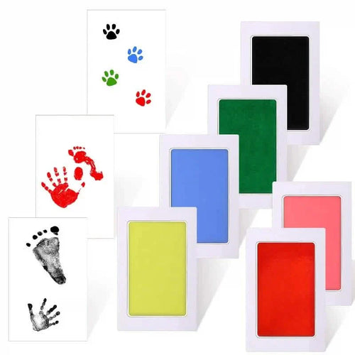 2-Pack: Non-toxic Ink Pads Pet Paw Print Pad Inkless Clean Touch Ink Kit by DailySale