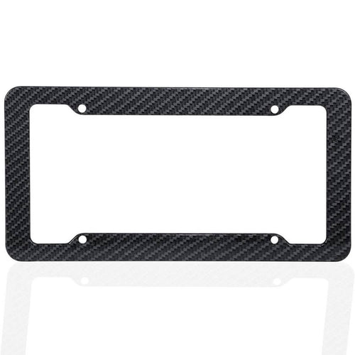 2-Pack: OxGord Carbon fiber License Plate Frame by DailySale