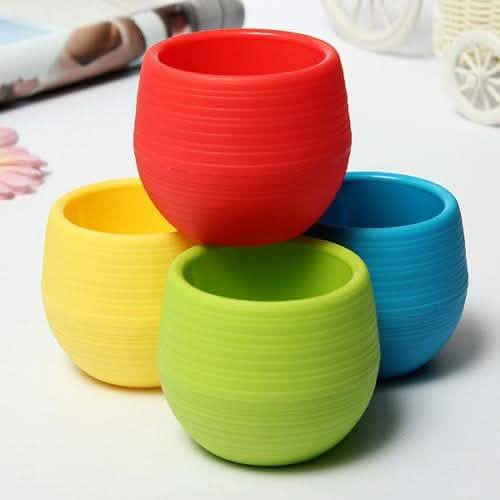 2-Pack: Plastic Plant Flower Pots by DailySale