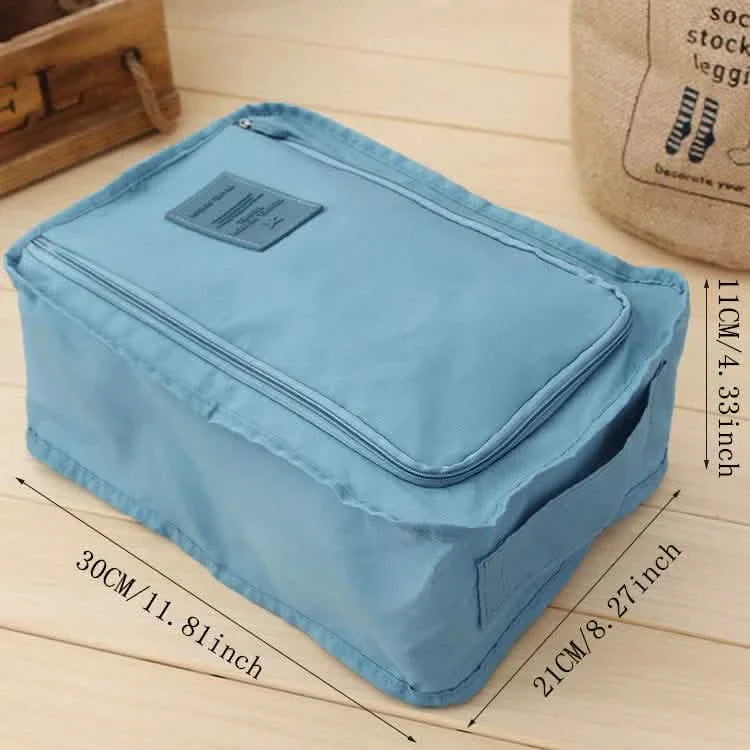 2-Pack: Portable Waterproof Travel Shoes Storage Bag by DailySale