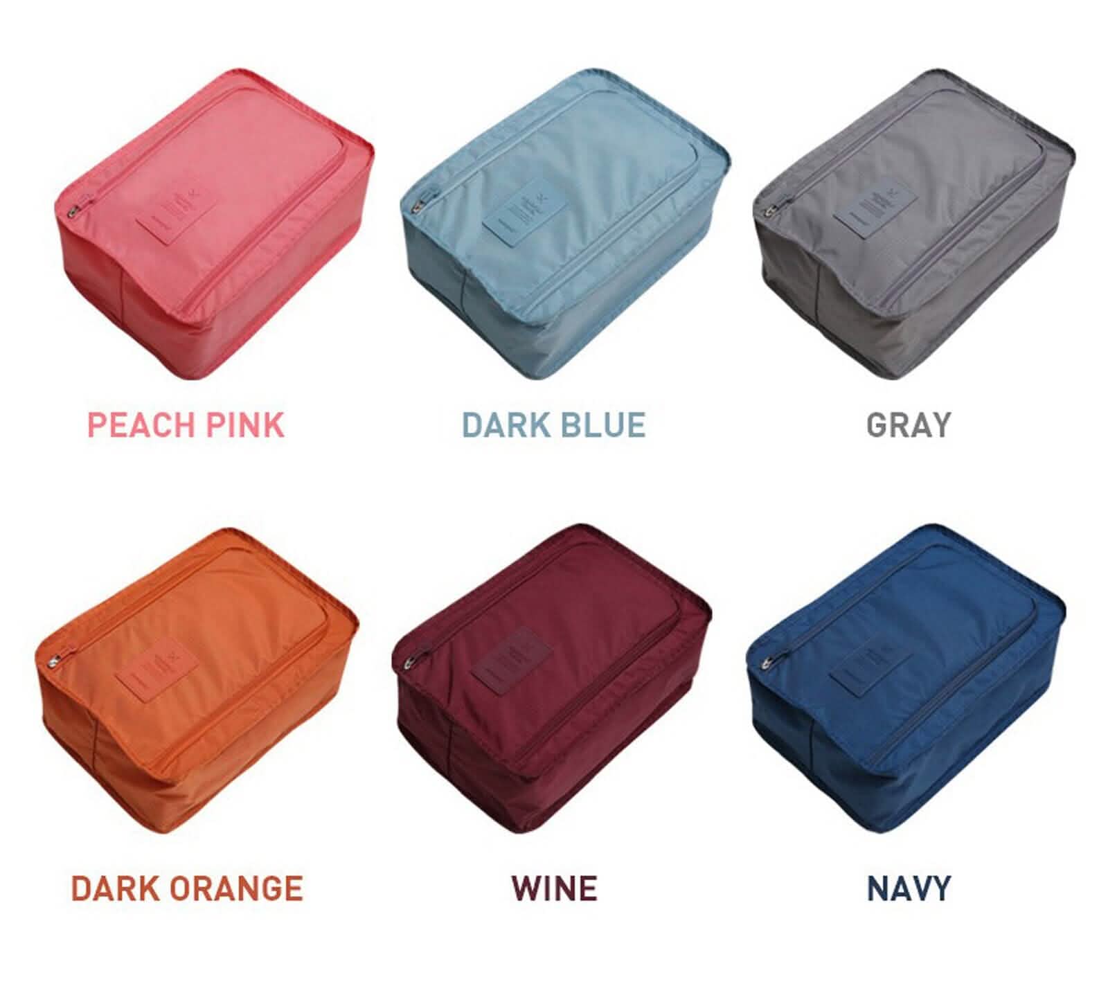 2-Pack: Portable Waterproof Travel Shoes Storage Bag by DailySale