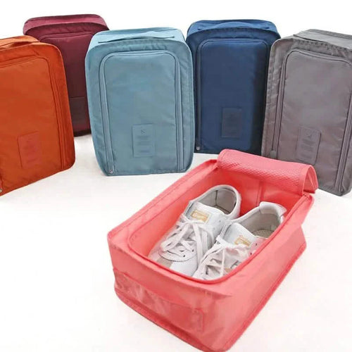 2-Pack: Portable Waterproof Travel Shoes Storage Bag by DailySale