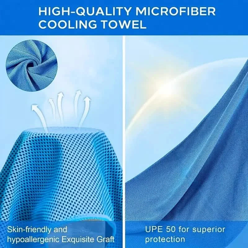 2-Pack: Quick Drying Absorbent Cooling Towels by DailySale
