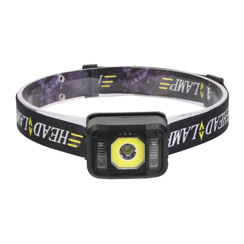 2-Pack: Rechargeable Motion Sensor Headlamp 6 Light Modes by DailySale