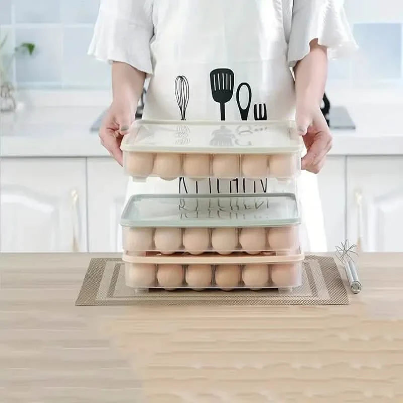 2-Pack: Refrigerator Egg Box Food Preservation by DailySale