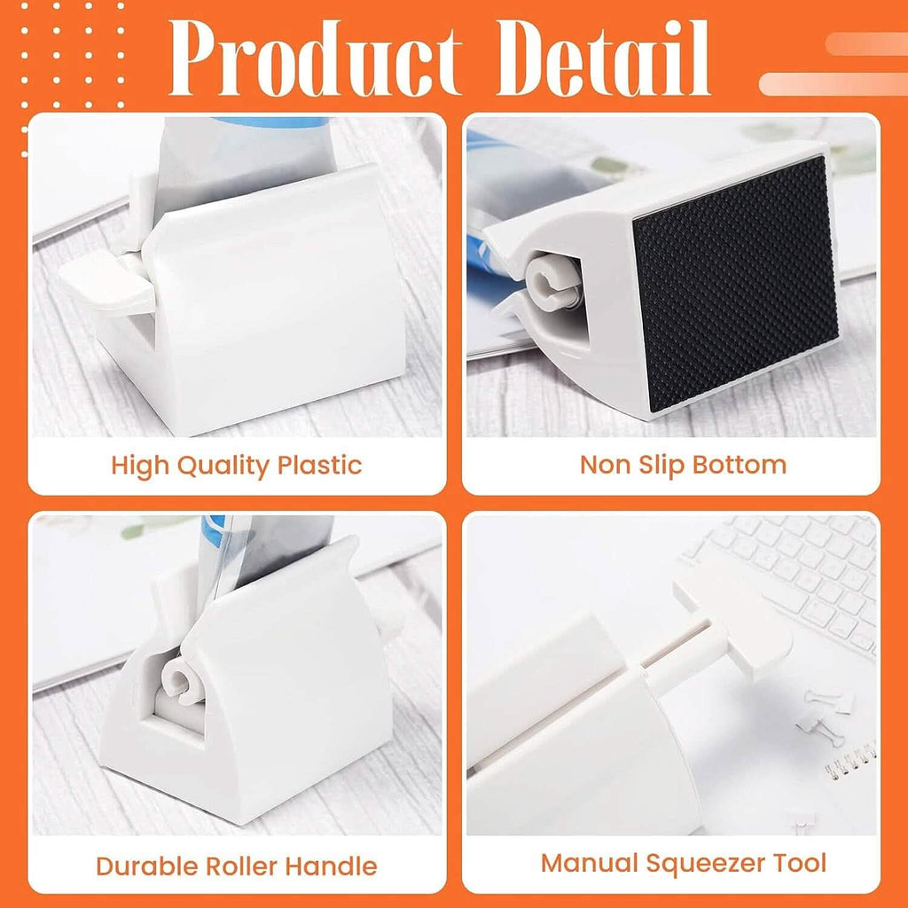 2-Pack: Rolling Tube Toothpaste Squeezer Dispenser by DailySale