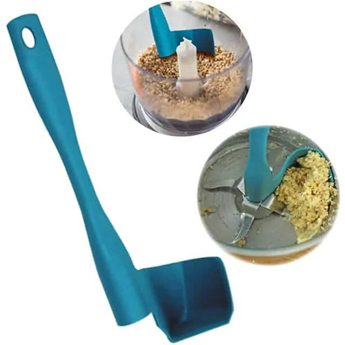 2-Pack: Rotary Scraper Rotating Spatula Scooping Portioning Food Processor by DailySale