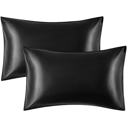 2-Pack: Satin Pillowcases with Envelope Closure by DailySale