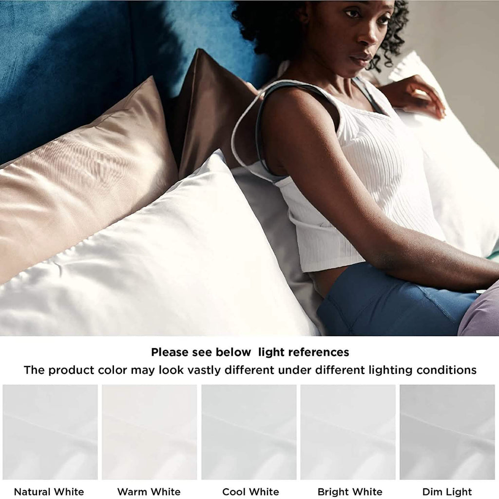 2-Pack: Satin Pillowcases with Envelope Closure by DailySale