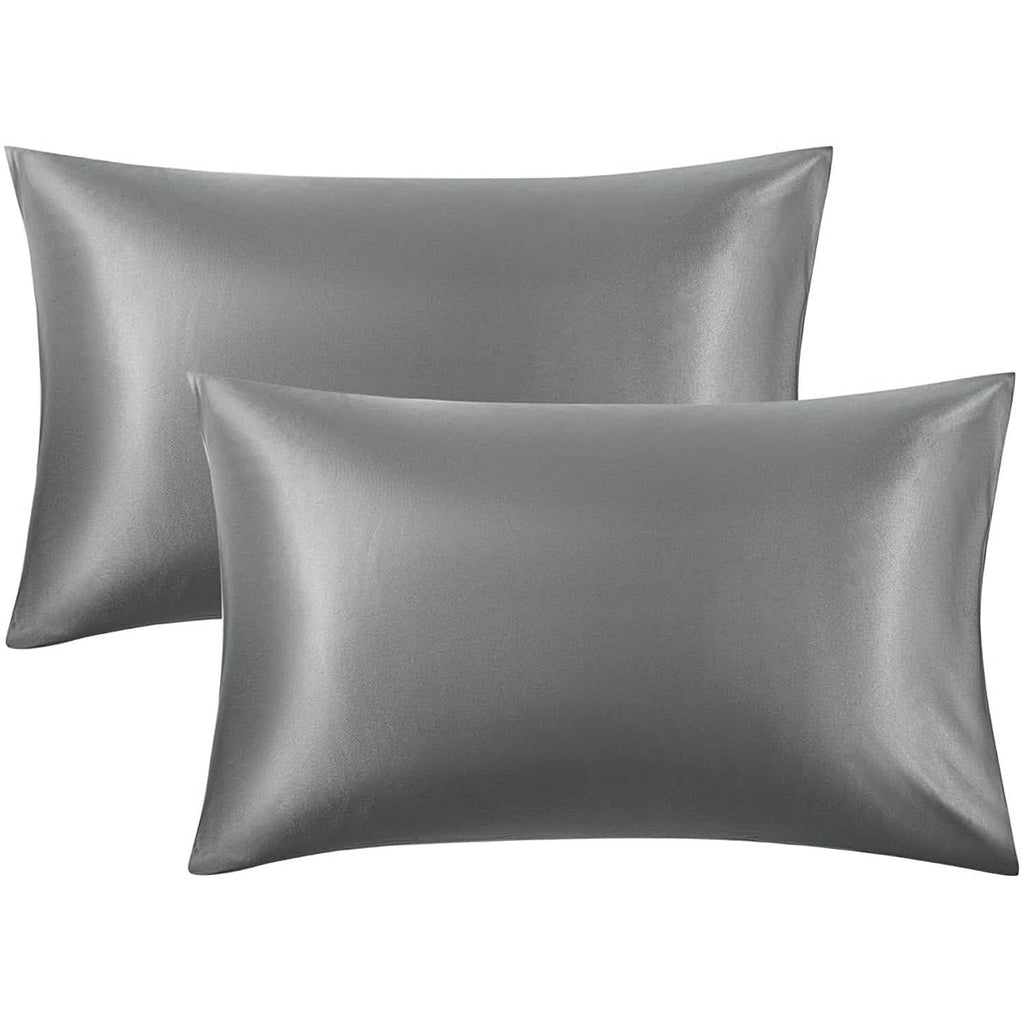 2-Pack: Satin Pillowcases with Envelope Closure by DailySale