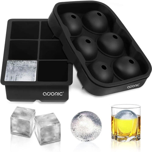 2-Pack Set: Adoric Life Silicone Ice Cube Molds by DailySale