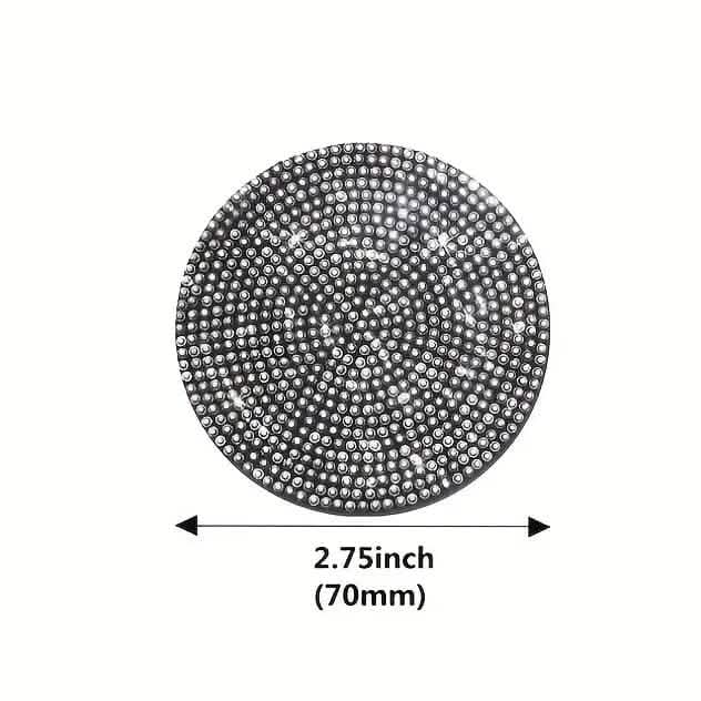 2-Pack: Shimmering Diamond Car Cup Mats by DailySale