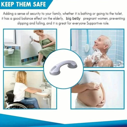 2-Pack: Shower Handle Grab Bars For Bathtubs And Showers by DailySale