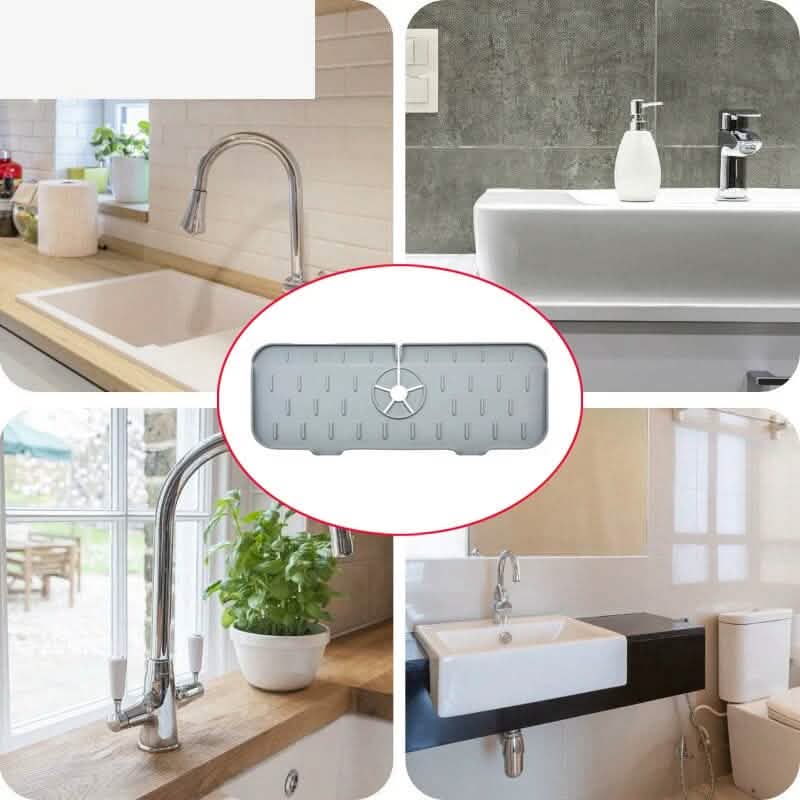 2-Pack: Silicone Sink Splash Guard by DailySale