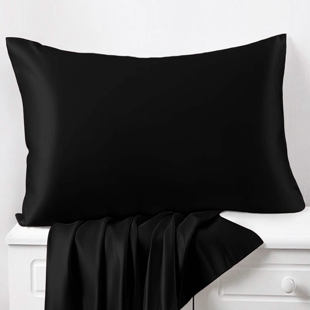 2-Pack: Silky Soft Hair Care and Anti-Acne Facial Satin Pillowcases by DailySale