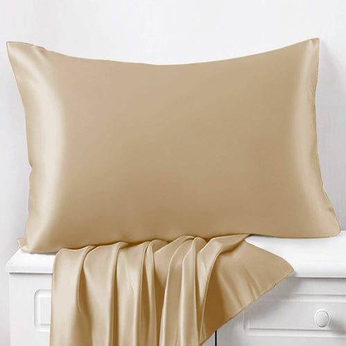 2-Pack: Silky Soft Hair Care and Anti-Acne Facial Satin Pillowcases by DailySale